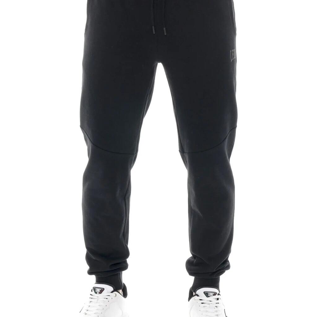 Men's interlock sports trousers with matching Leone 1947 Tech logo