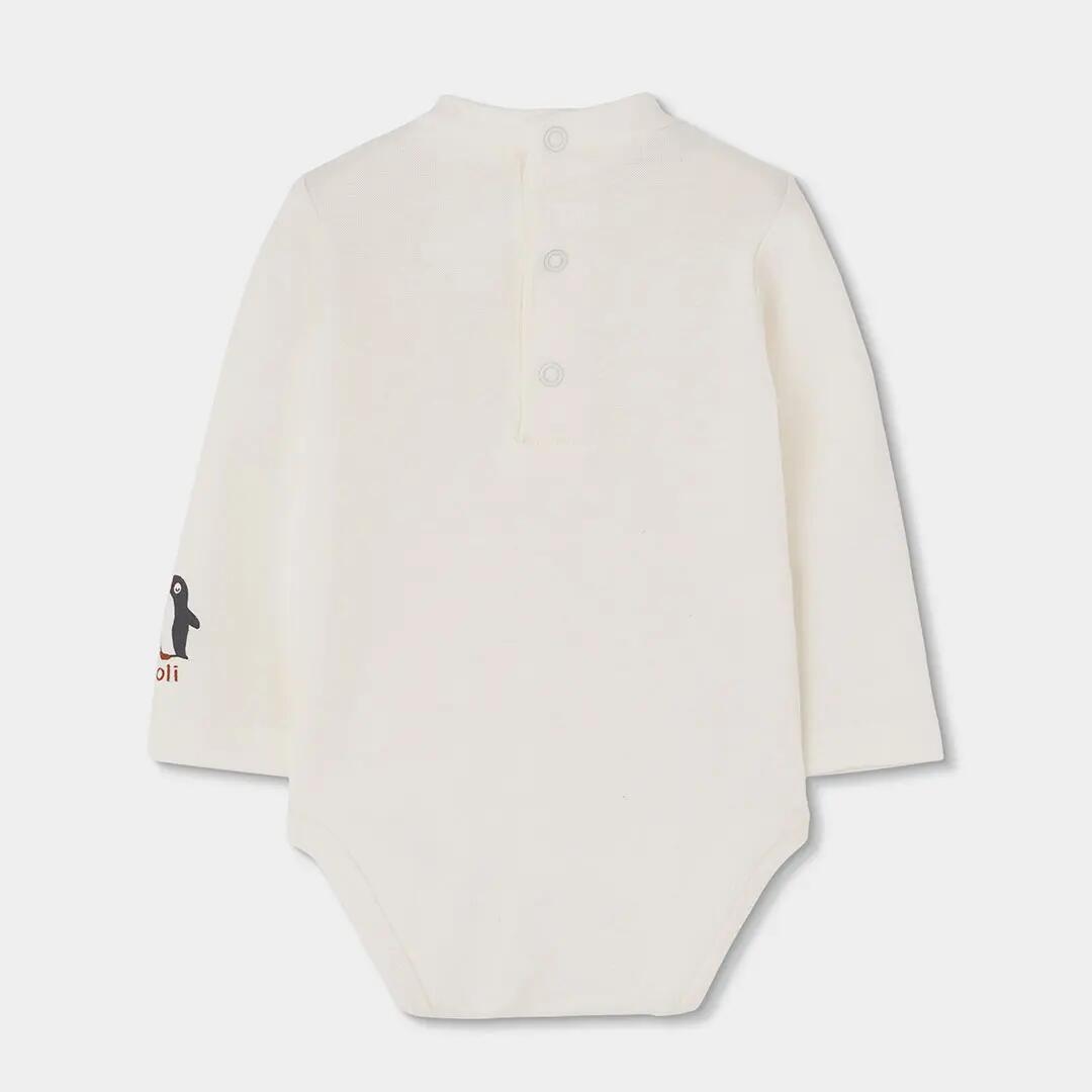 Conjunto bebé niño gris vigoré estampado pingüino 5/7