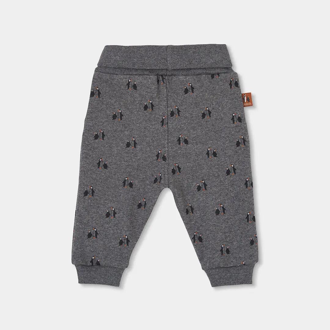 Conjunto punto bebé niño blanco estampado pingüinos 6/7