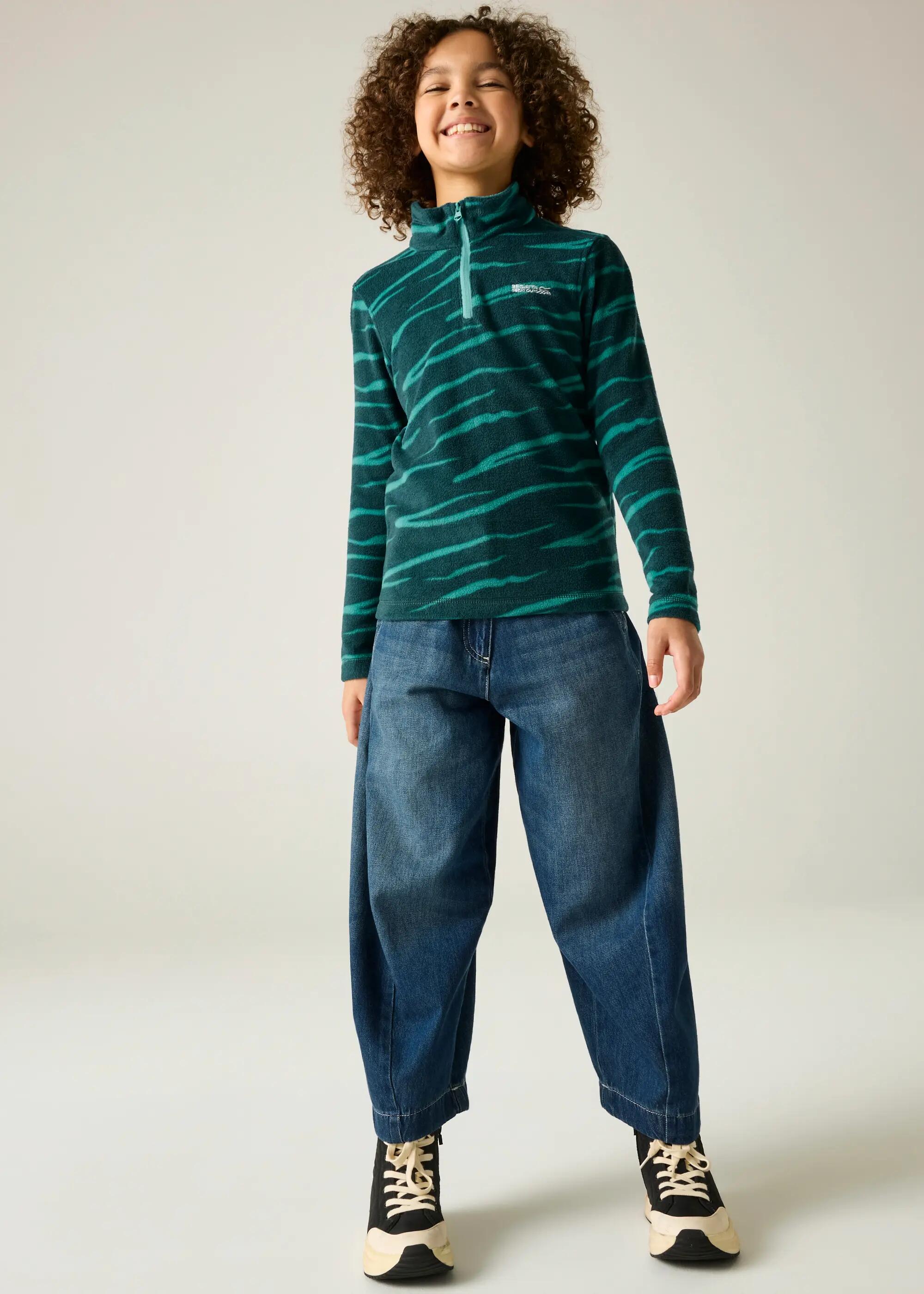 Polaire 1/2 zip enfant Regatta Hot Shot II 3/4
