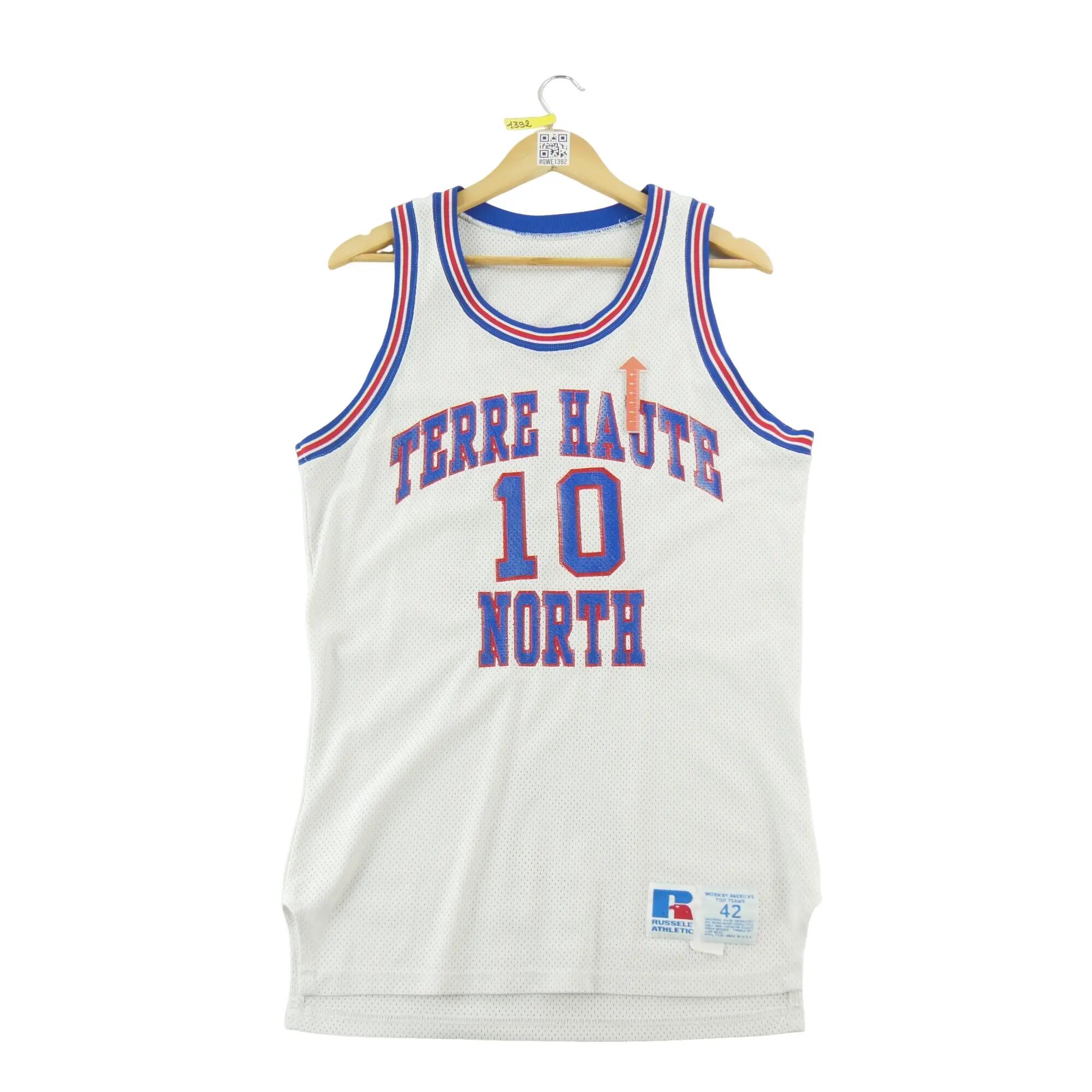 Segunda vida - Russell Athletic Camisola Masculina Basquete 10 - Em bom estado 5/7