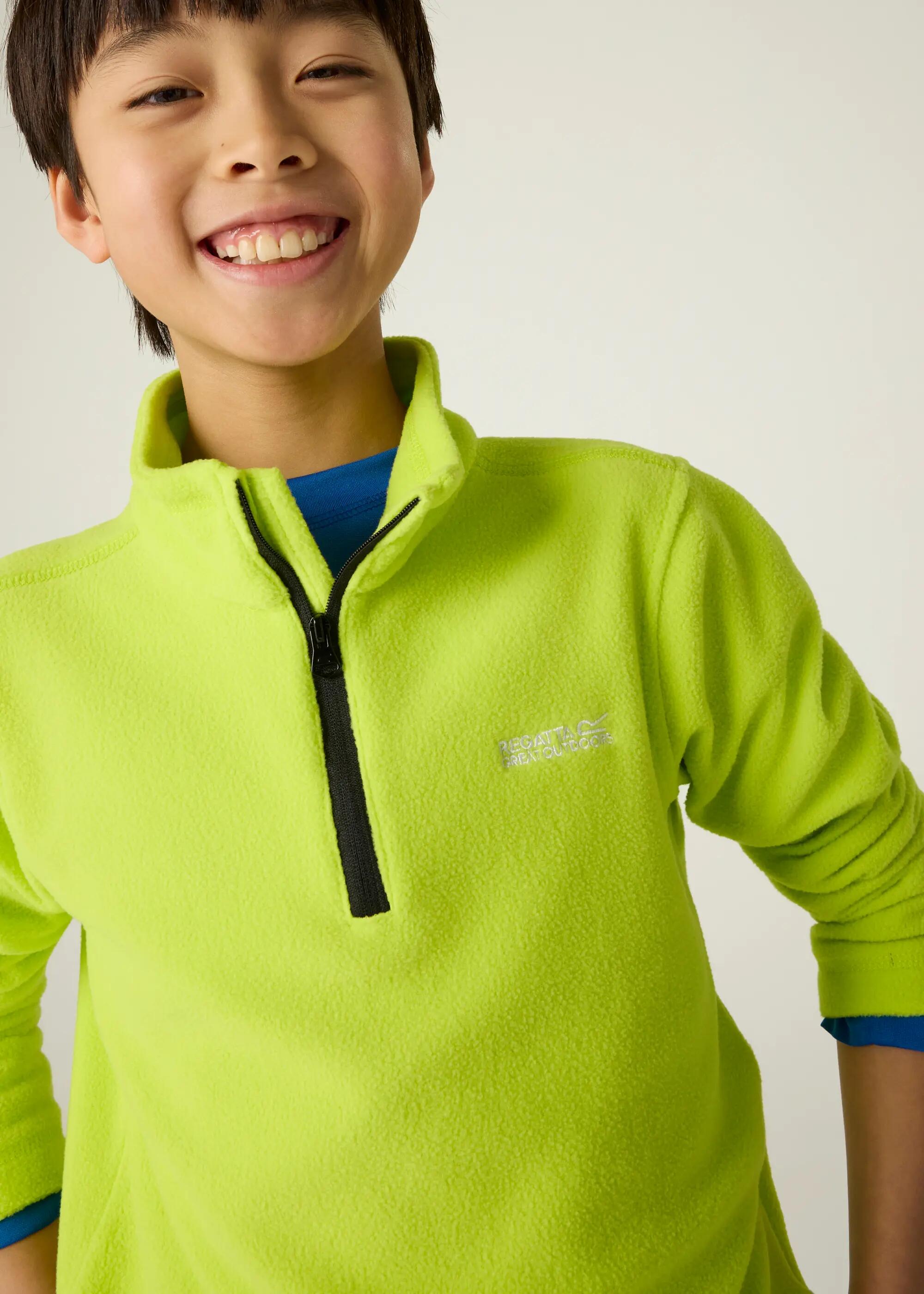 Polaire 1/2 zip enfant Regatta Hot Shot II 5/6