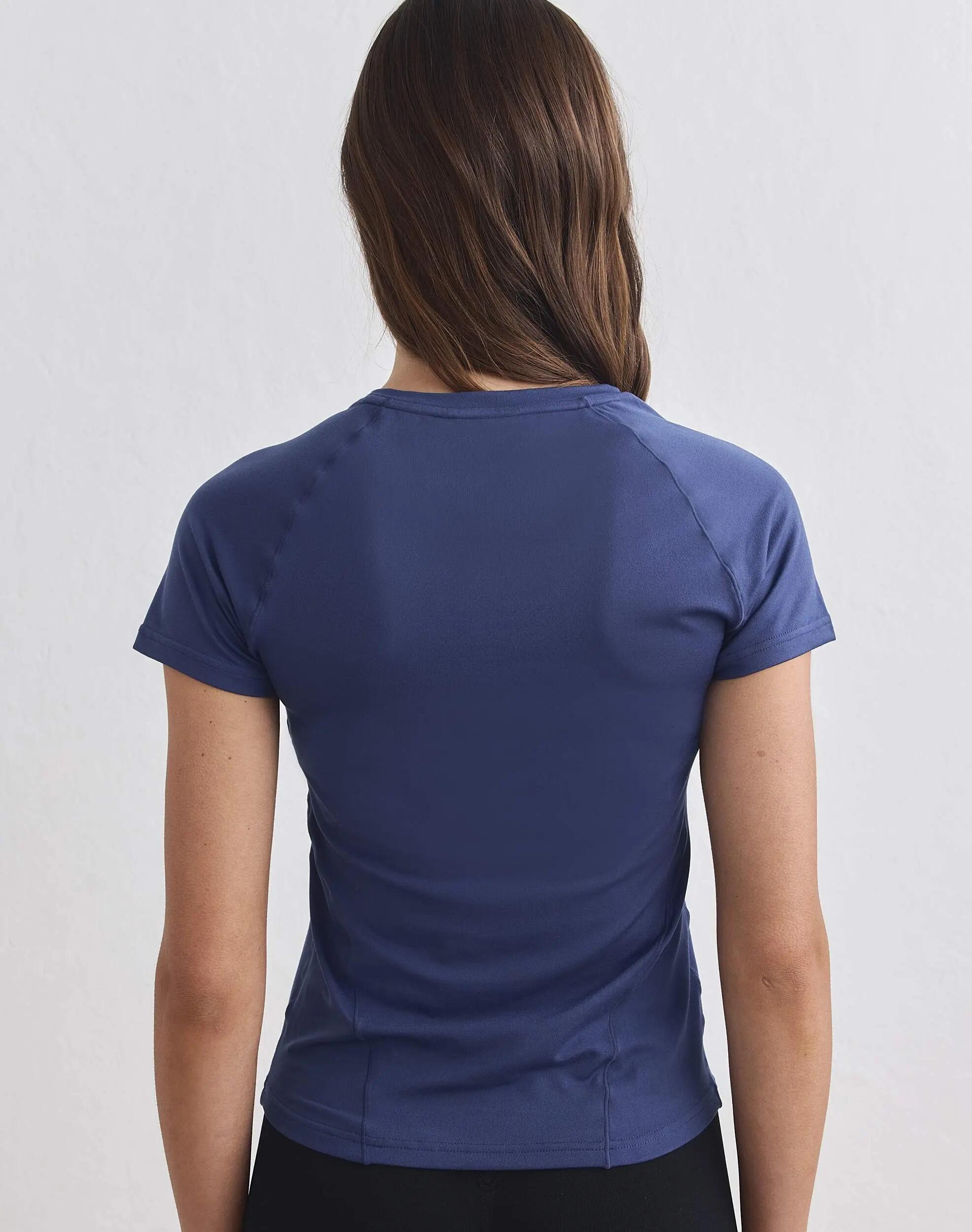 Femme Haut Manches Courtes Anti-Humidité Séchage Rapide Doux Basique Atlantique 2/6