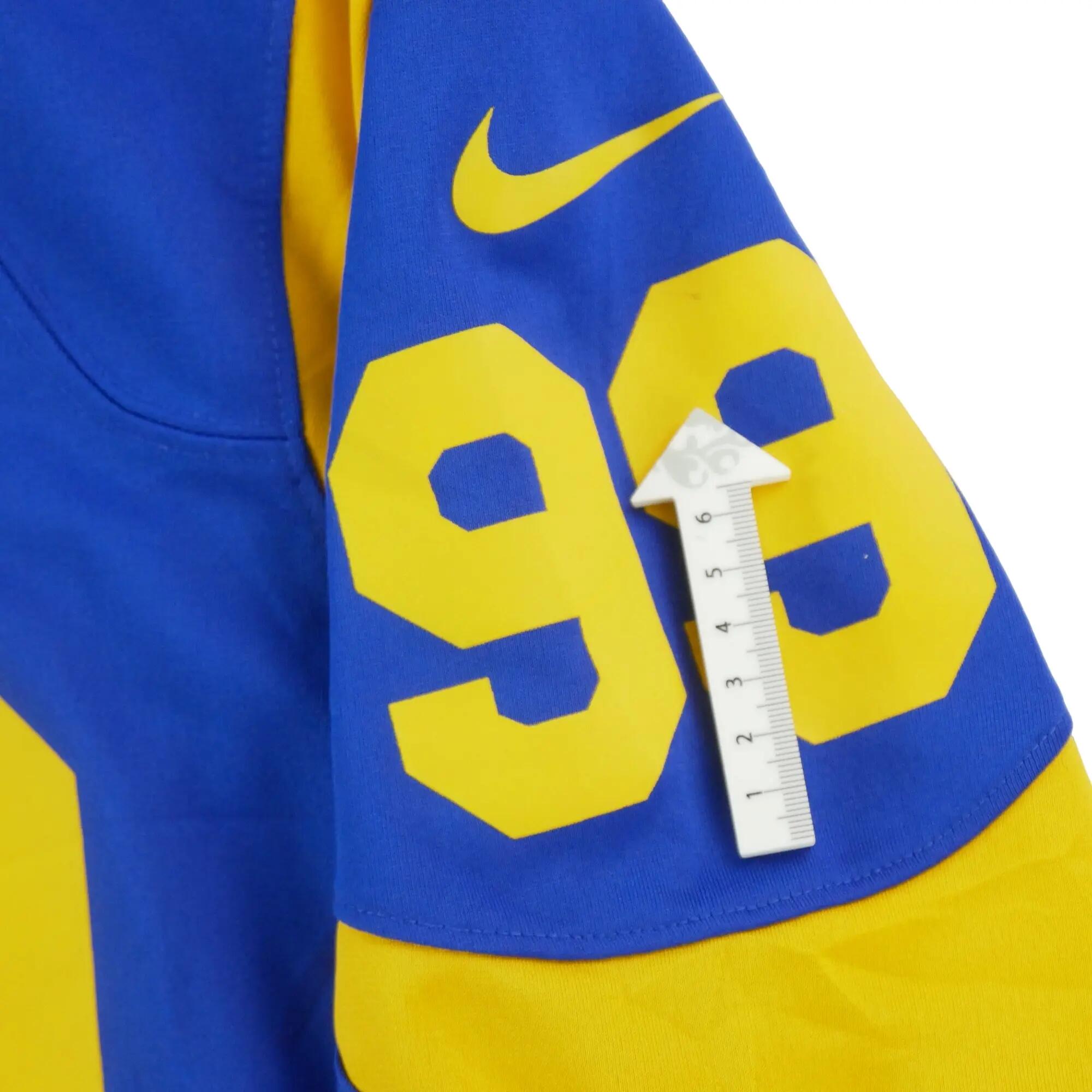 Segunda vida - Camisola masculina Nike NFL Los Angeles Rams 99 - Em bom estado 6/7