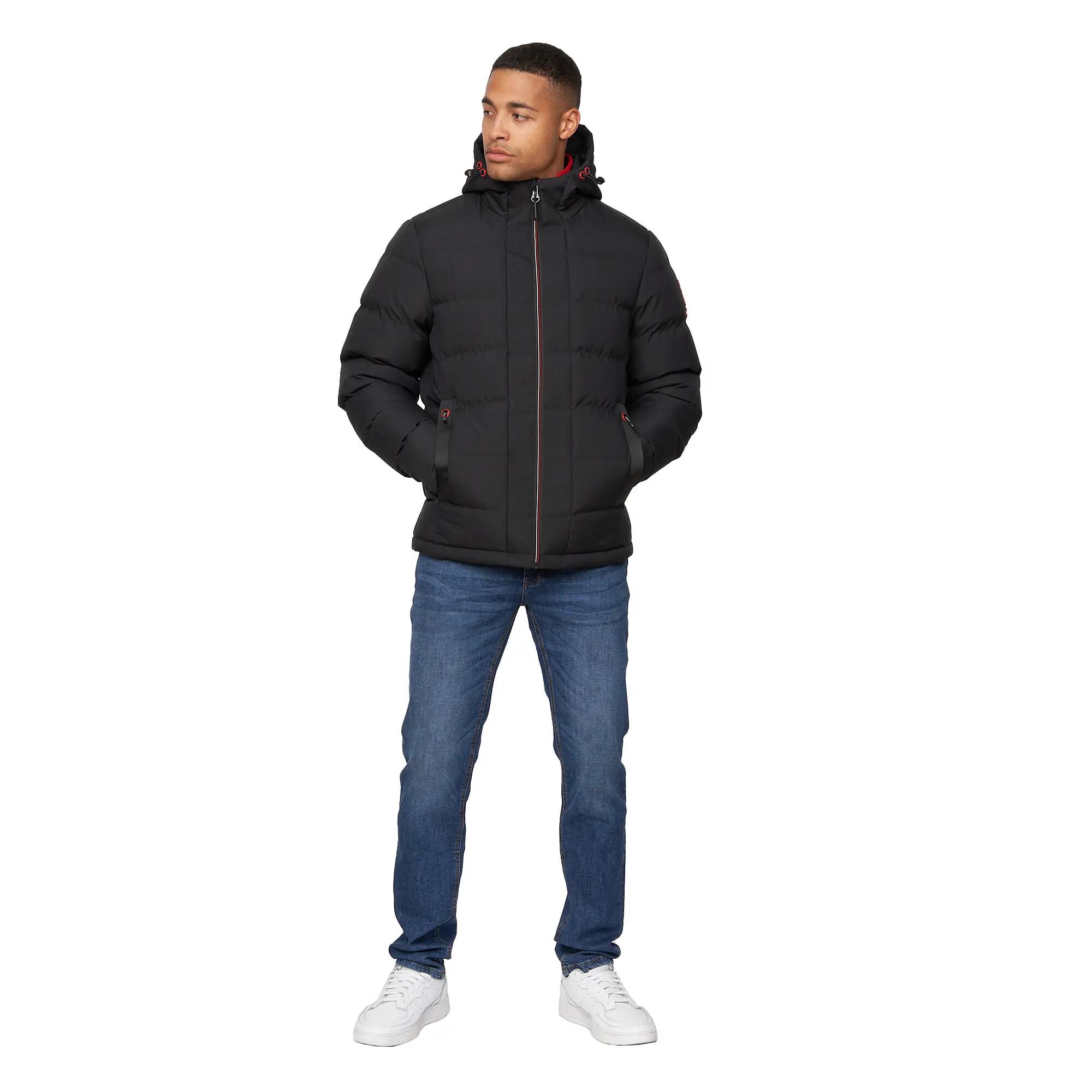Giacca Goffrato Uomo Crosshatch Kampnew Nero 5/5