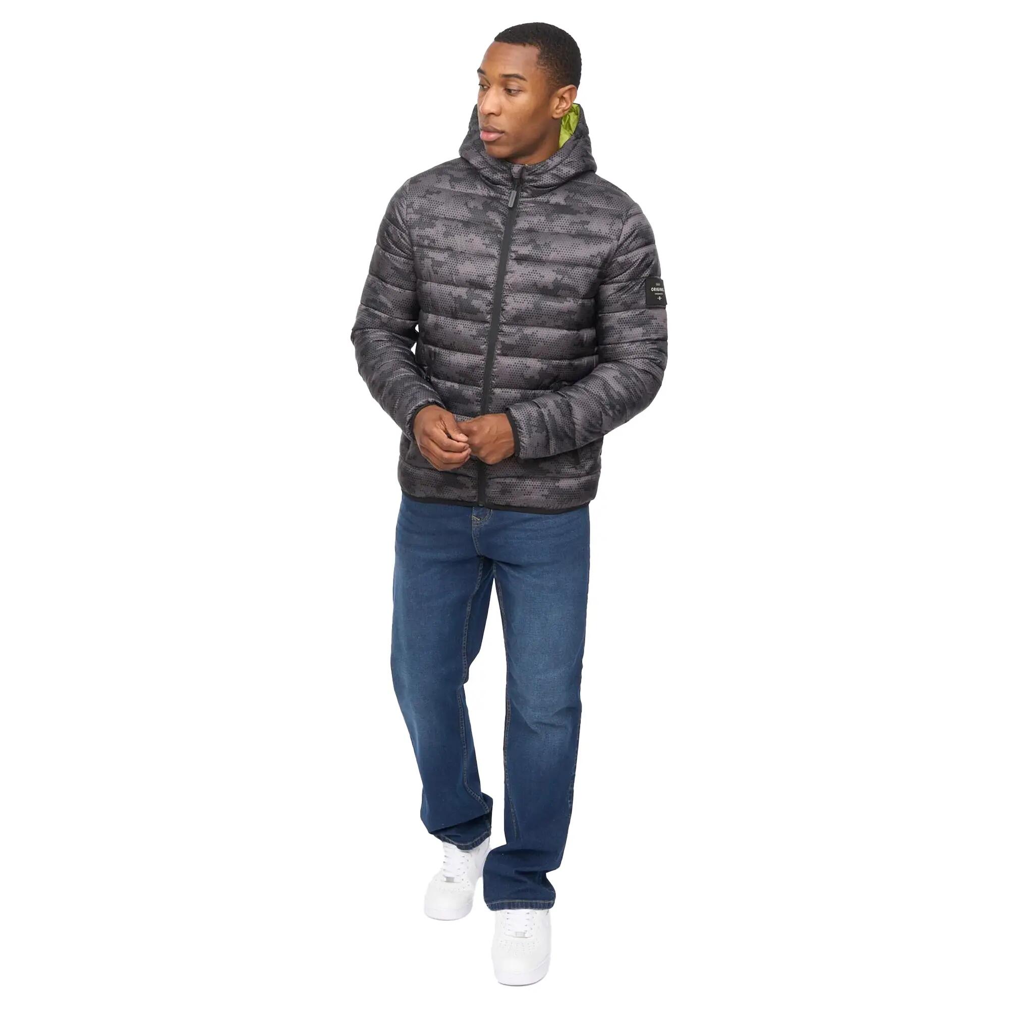 Giacca Camo Uomo Crosshatch Gattering Mimetica Carbone 5/5