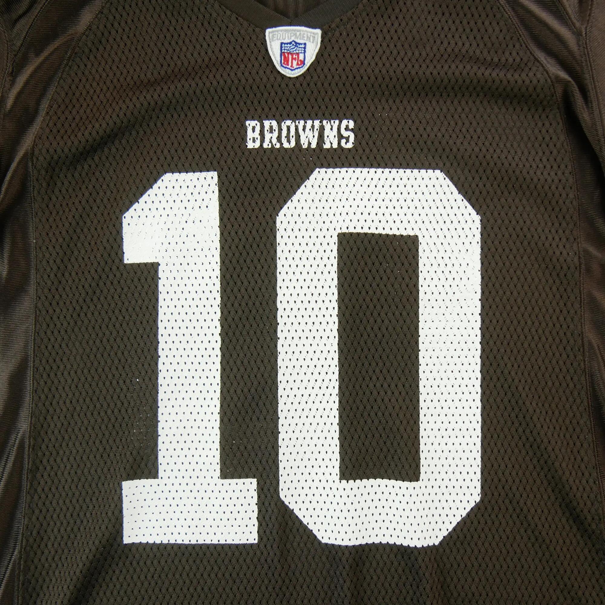 Tweedehands - Reebok dames sportshirt NFL Cleveland Browns 10 - Goede staat 3/7