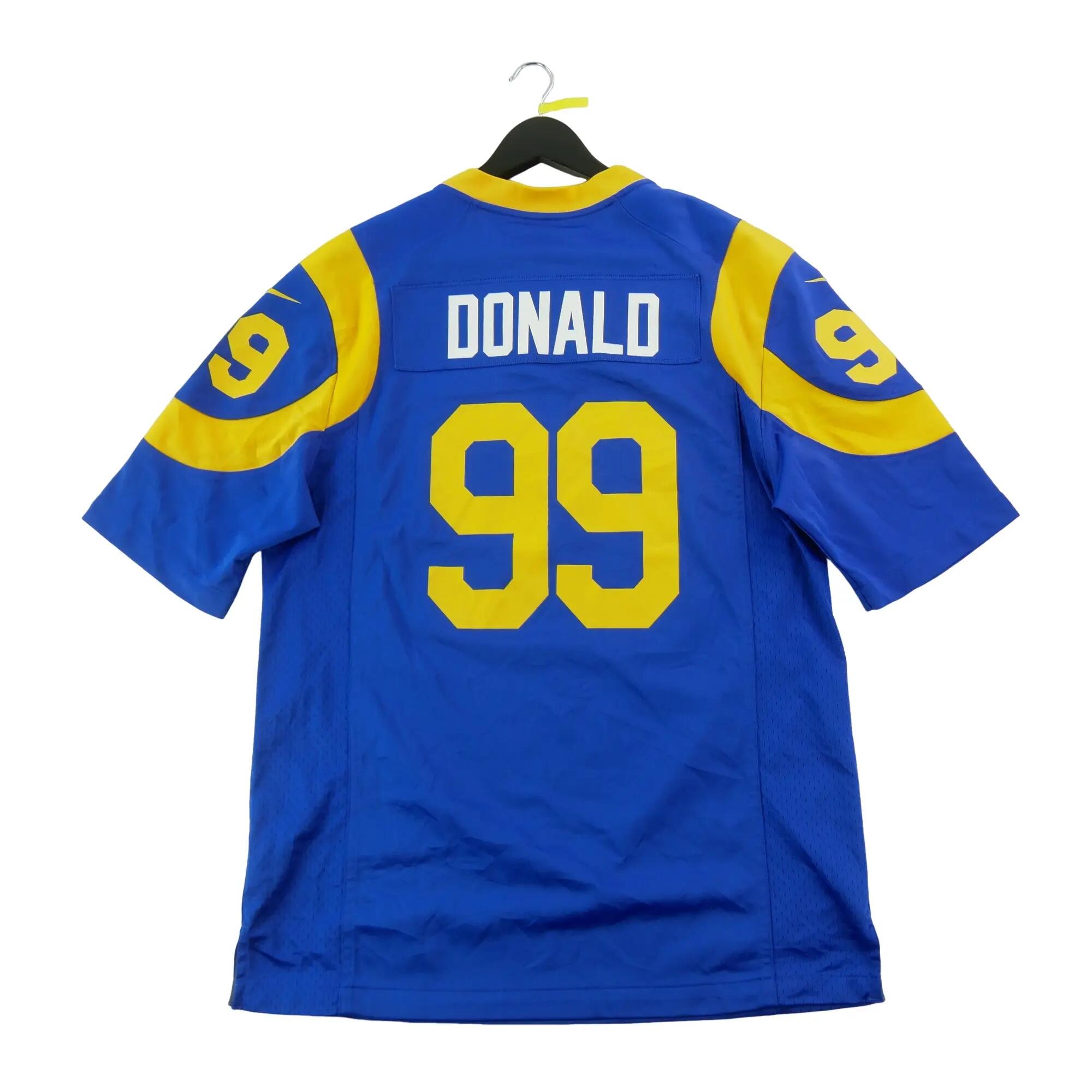Segunda vida - Camisola masculina Nike NFL Los Angeles Rams 99 - Em bom estado 2/7