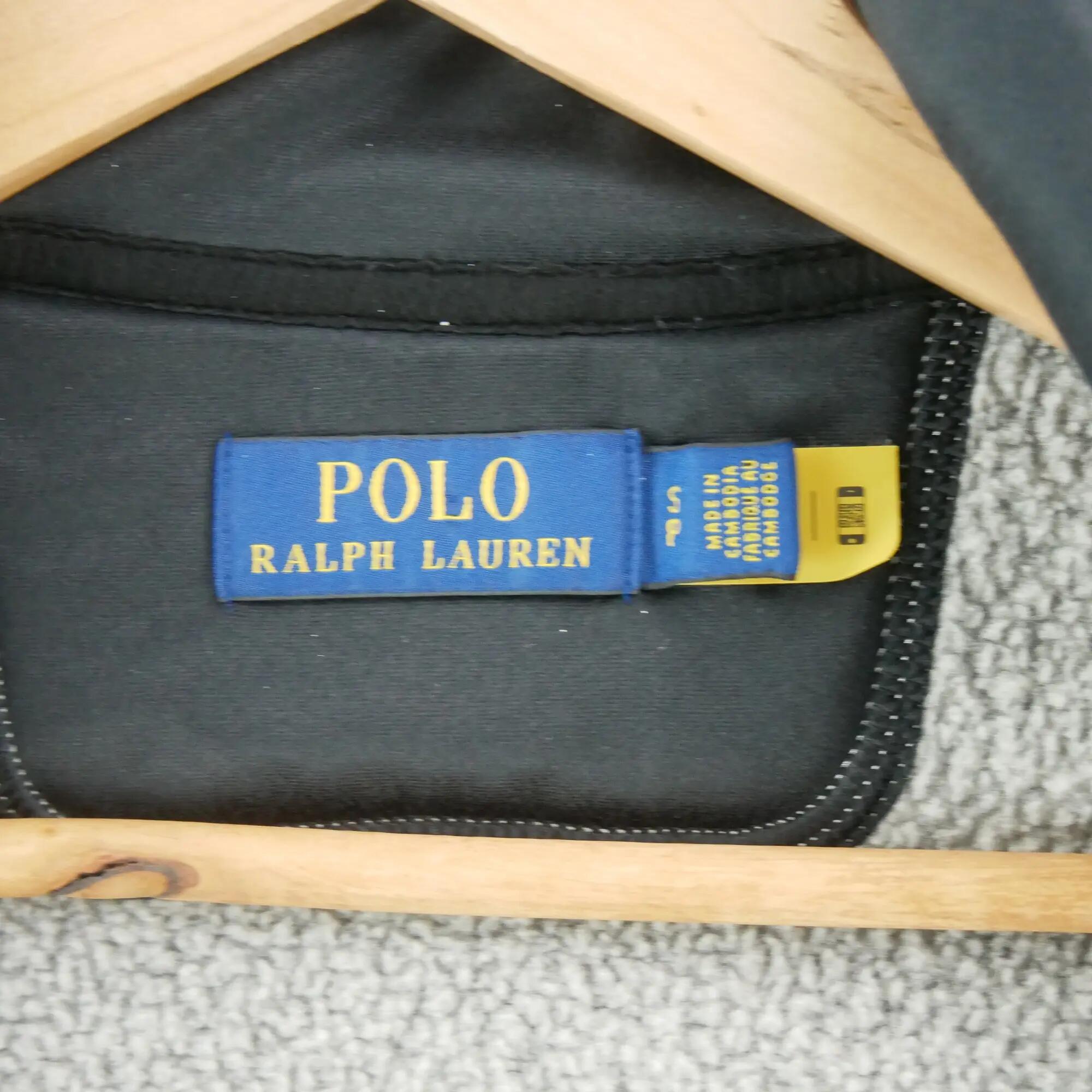 Segunda vida - Polaire masculina cinza Polo Ralph Lauren - Como novo 6/7