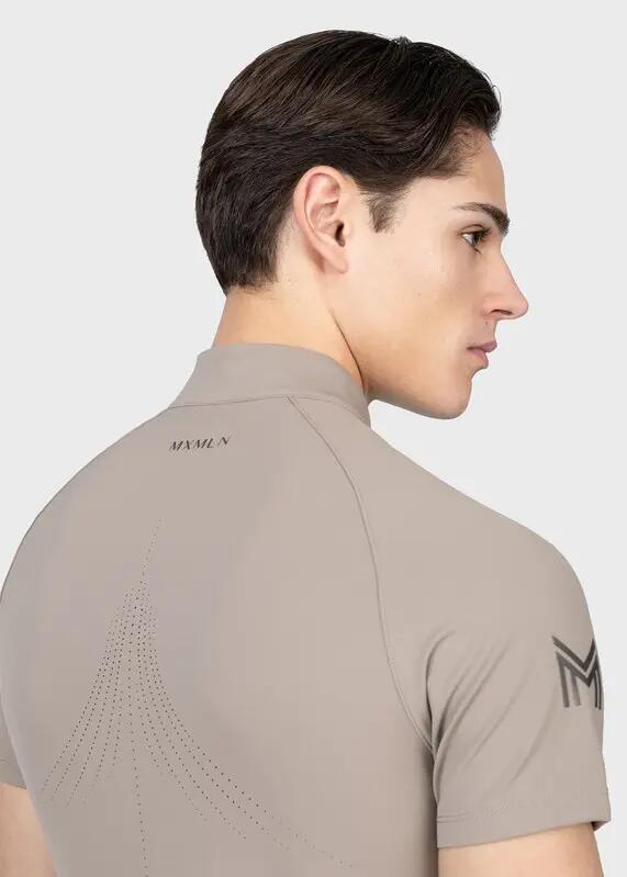 Camiseta Base Manga Corta Hombre Equitación Maximilian Code Topo 6/7