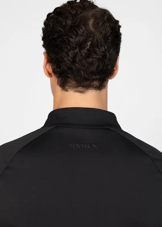 Camiseta Base Manga Larga Hombre Equitación Maximilian Code Negro 5/7