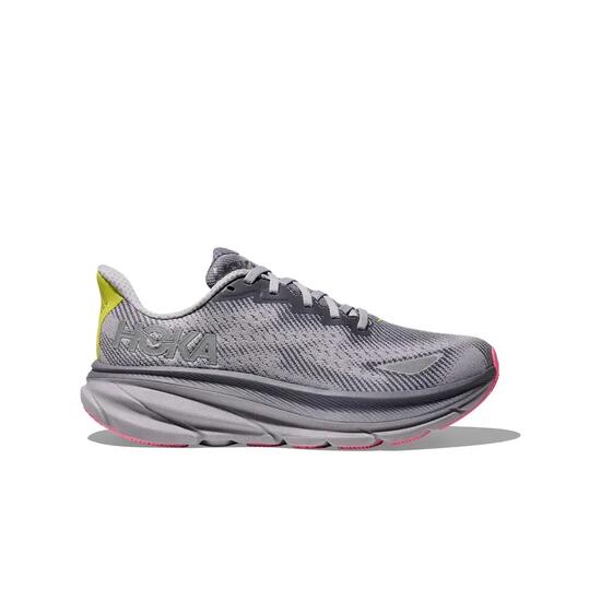 Damskie buty do biegania wodoodporne W CLIFTON 9 GTX GREY SKIES / FOGGY GREY