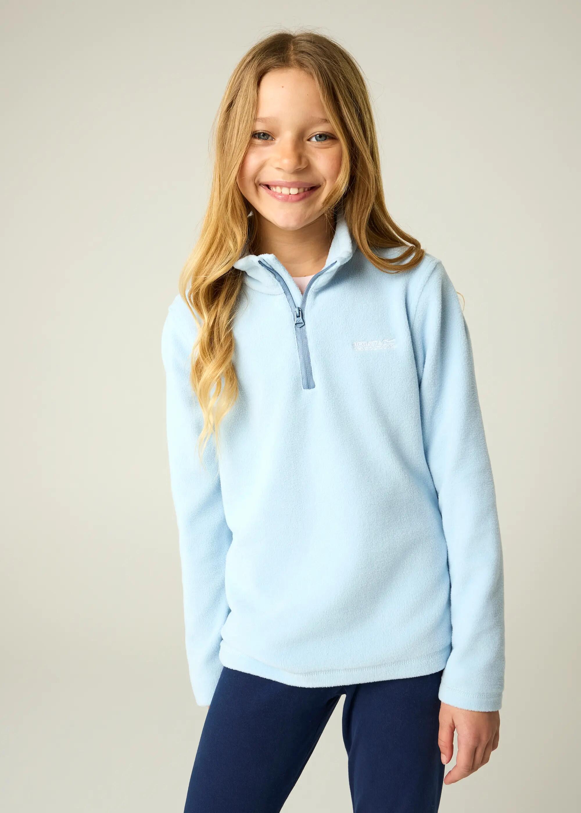 Regatta Hot Shot II Kind Fleece Trui met Halve Rits 5/6