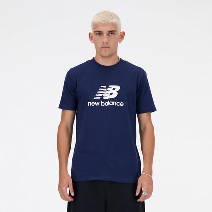 T-shirt NEW BALANCE SPORT ESSENTIALS pour hommes Nb bleu marine