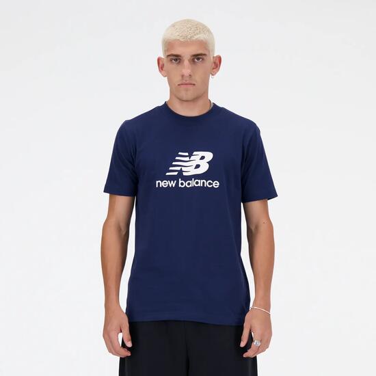 T-shirt NEW BALANCE SPORT ESSENTIALS pour hommes Nb bleu marine