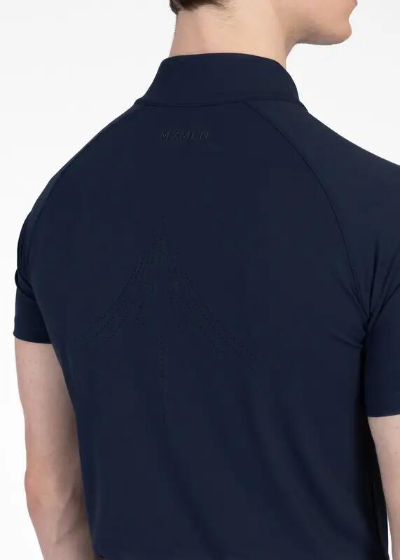 Camiseta Base Manga Corta Hombre Equitación Maximilian Code Atlántico 5/7