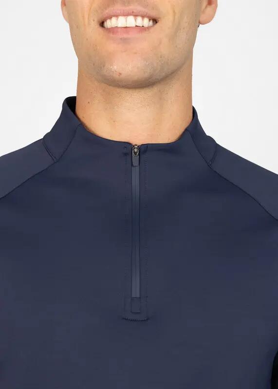 Camiseta Base Manga Larga Hombre Equitación Maximilian Code Marino 6/7