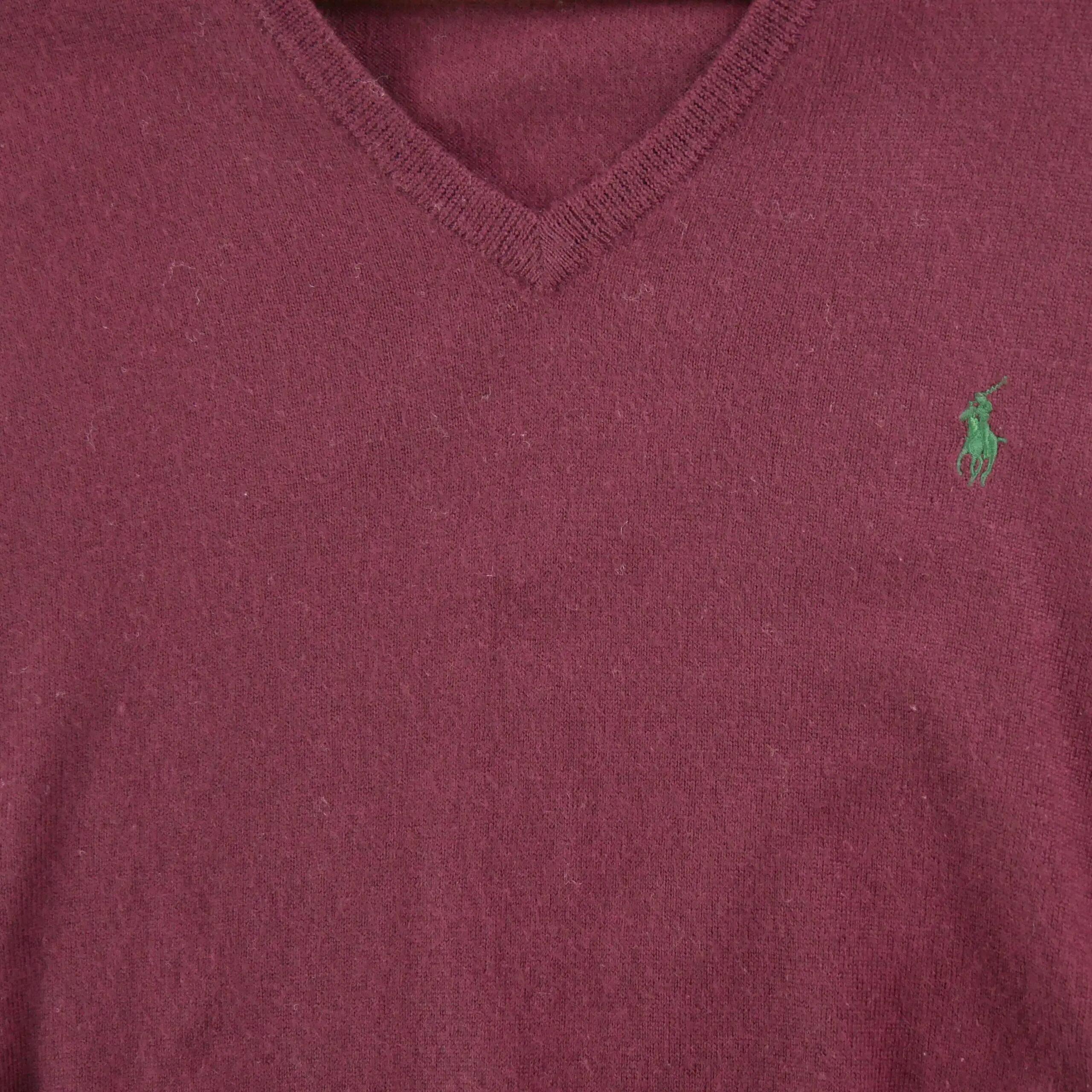 Segunda vida - Pull Polo Ralph Lauren homem colar V - Em muito bom estado 3/6