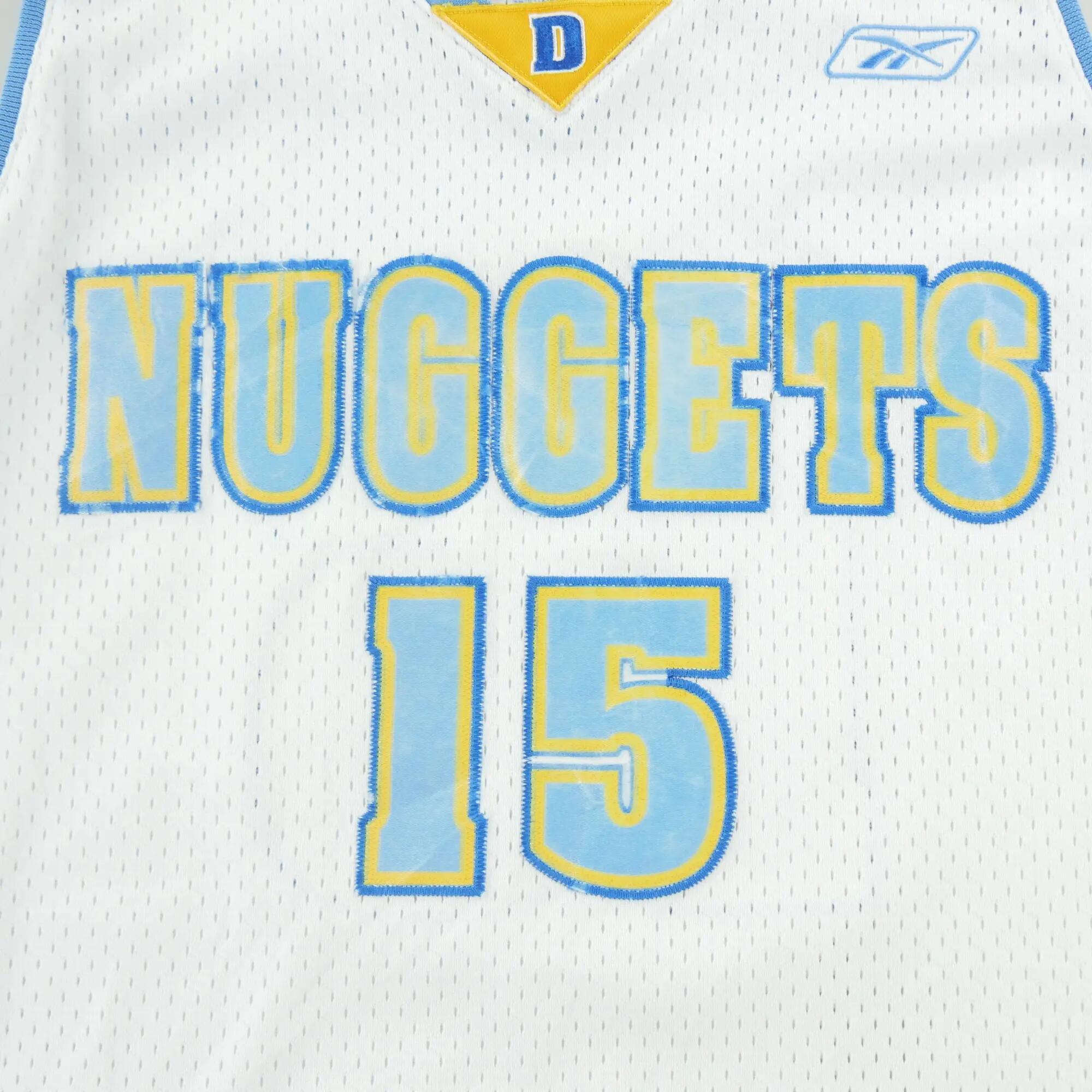 Segunda vida - Maillot Reebok Homem NBA Denver Nuggets 15 - Em muito bom estado 4/7