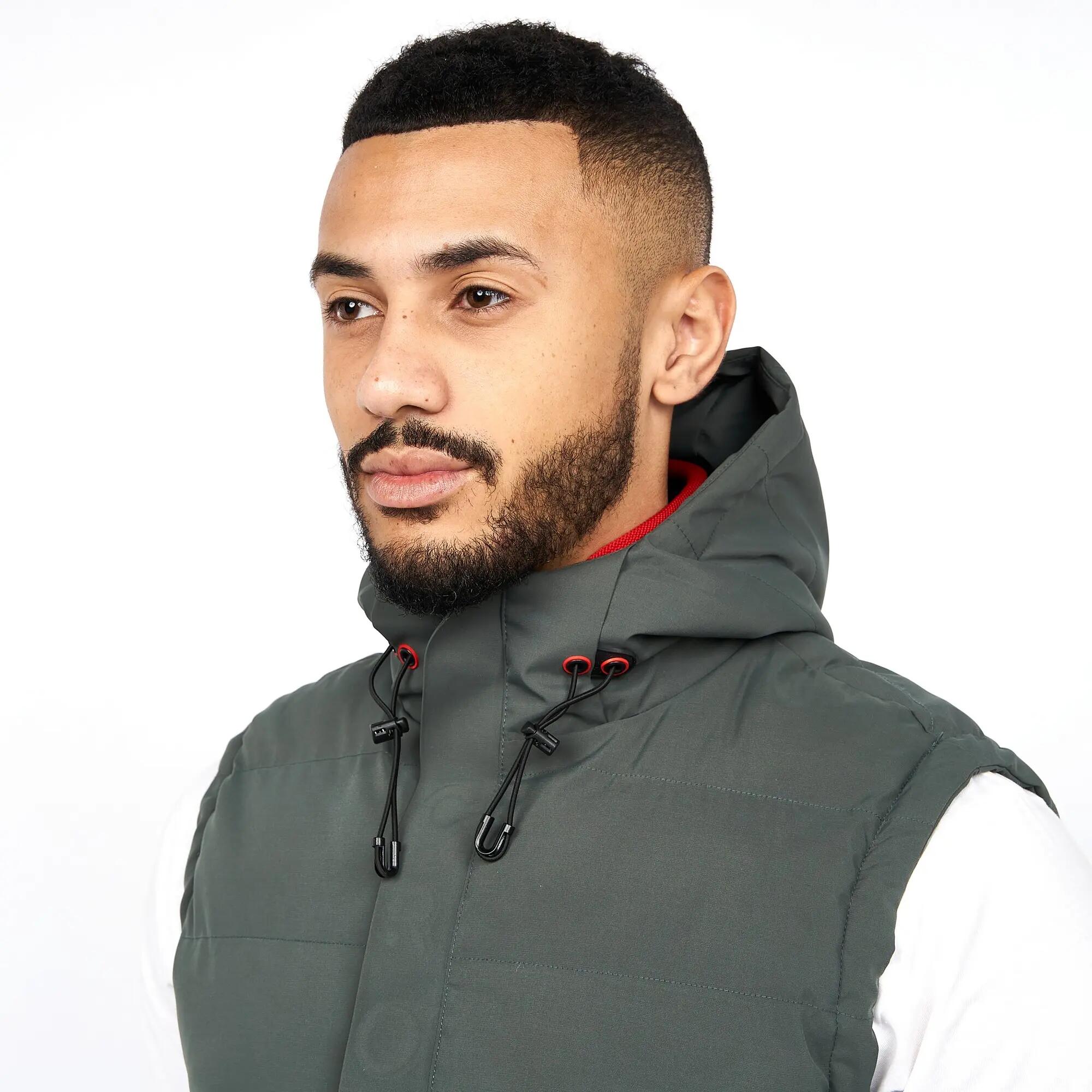 Veste Sans Manches KAMPLEYS Homme (Olive Foncé) 5/5