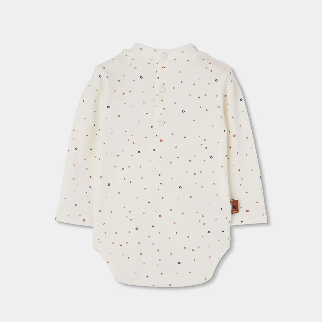 Conjunto punto bebé niña gris vigoré con pingüino 5/7