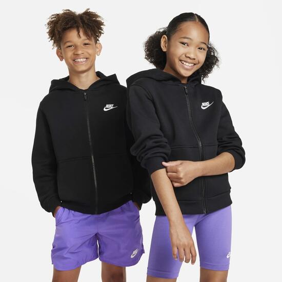 Veste pour enfants fermeture éclair complète K NSW CLUB FLC HD FZ LS LBR