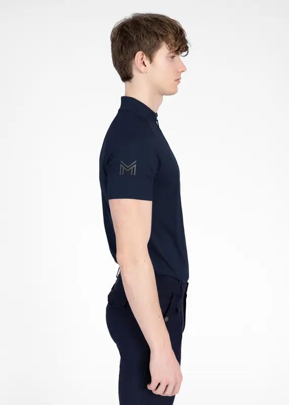 Camiseta Base Manga Corta Hombre Equitación Maximilian Code Atlántico 4/7