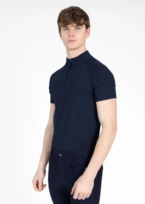 Camiseta Base Manga Corta Hombre Equitación Maximilian Code Atlántico 2/7