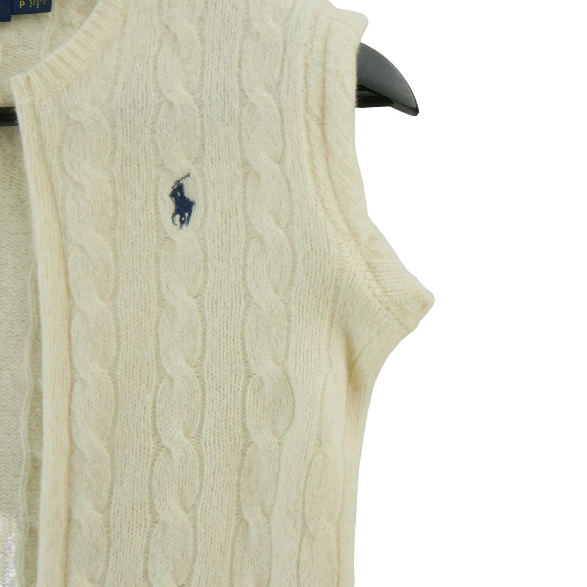 Merino Wool Cashmere Vest Women 3/6
