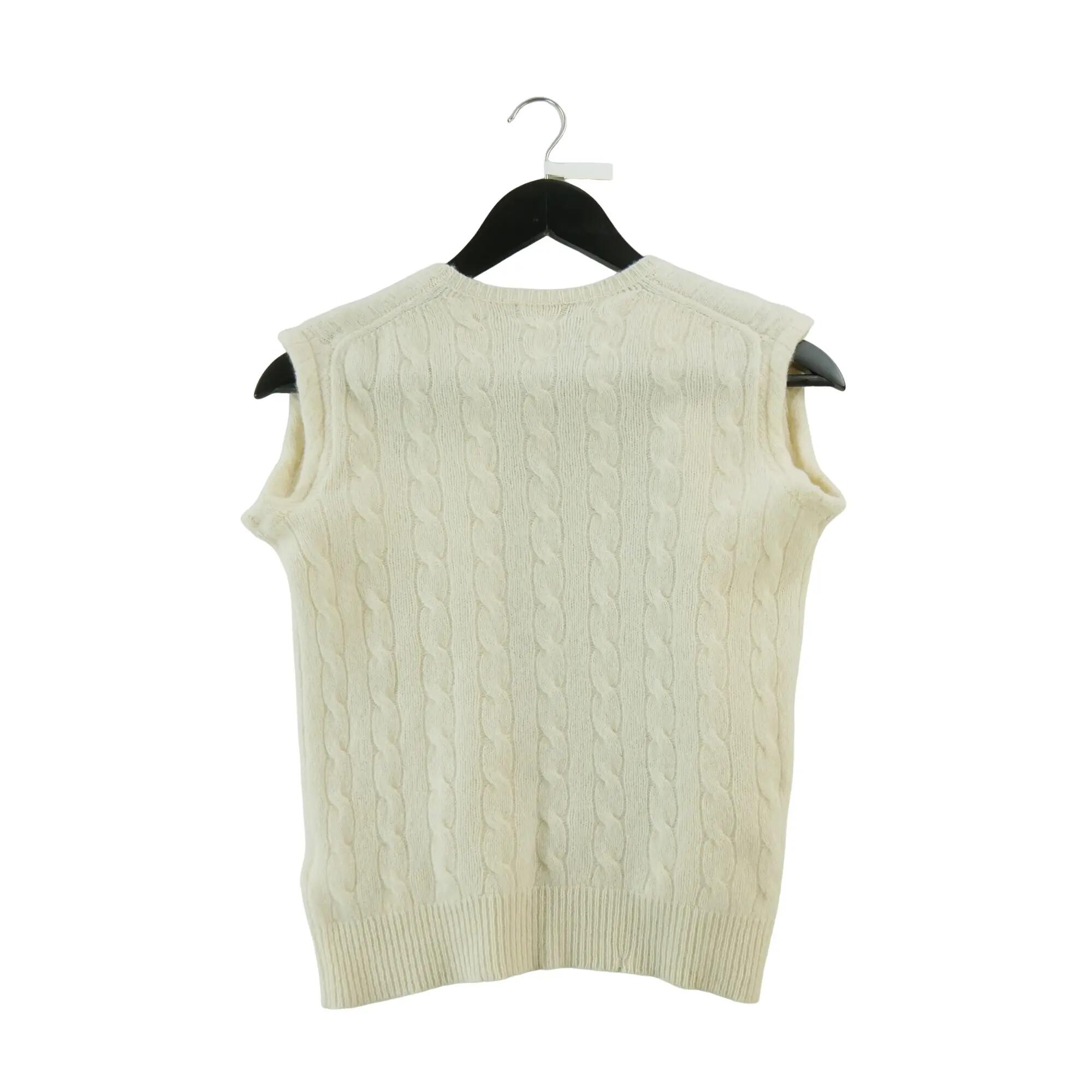 Merino Wool Cashmere Vest Women 2/6