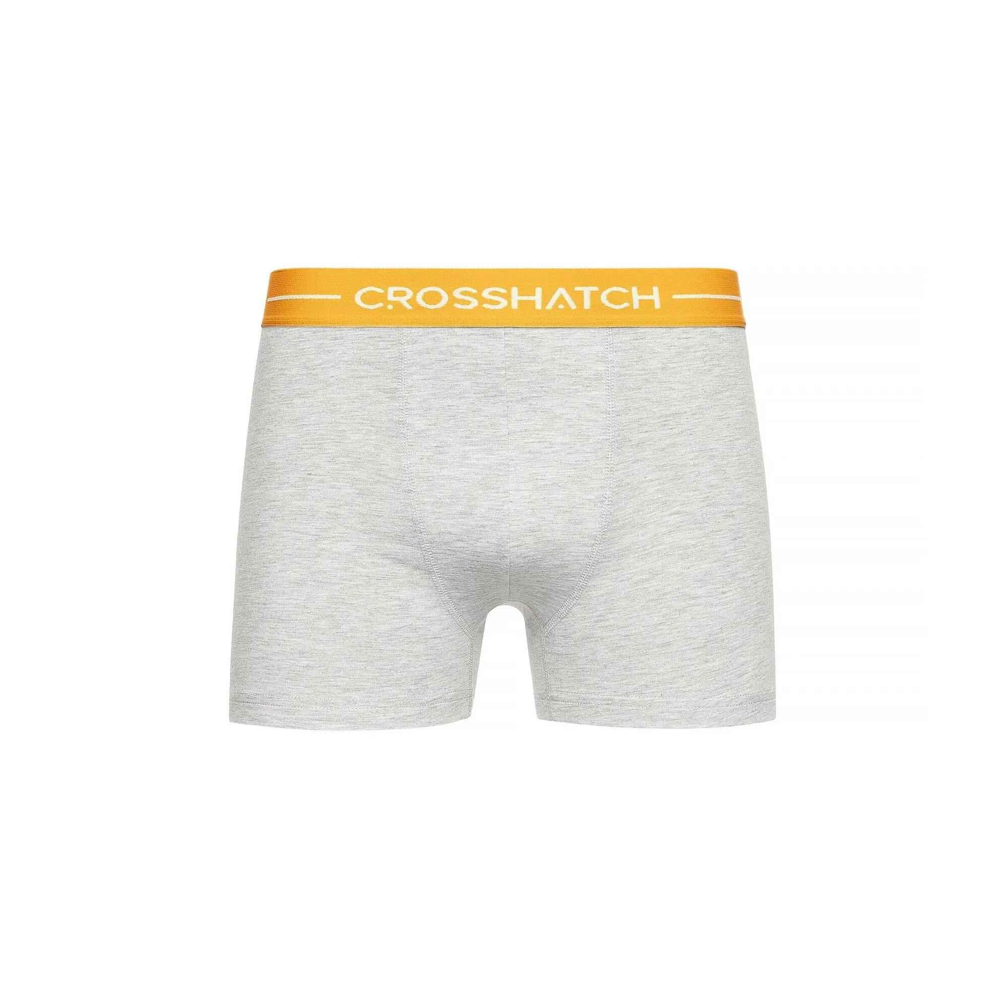 Boxer Uomo Misura Confezione 12 Crosshatch Astral Grigio Di Marna 5/6