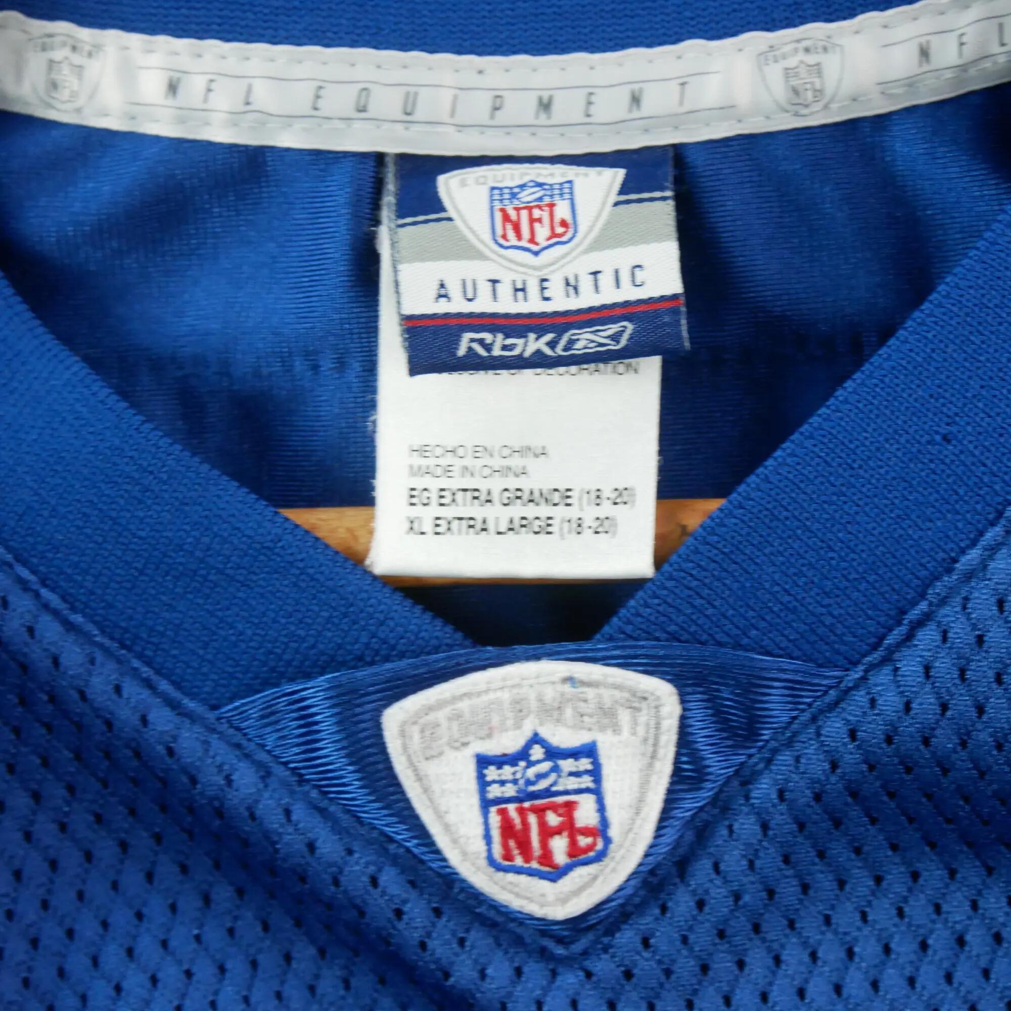 Segunda vida - Maillot Homem Reebok NFL Indianapolis Colts 18 - Como novo 6/6