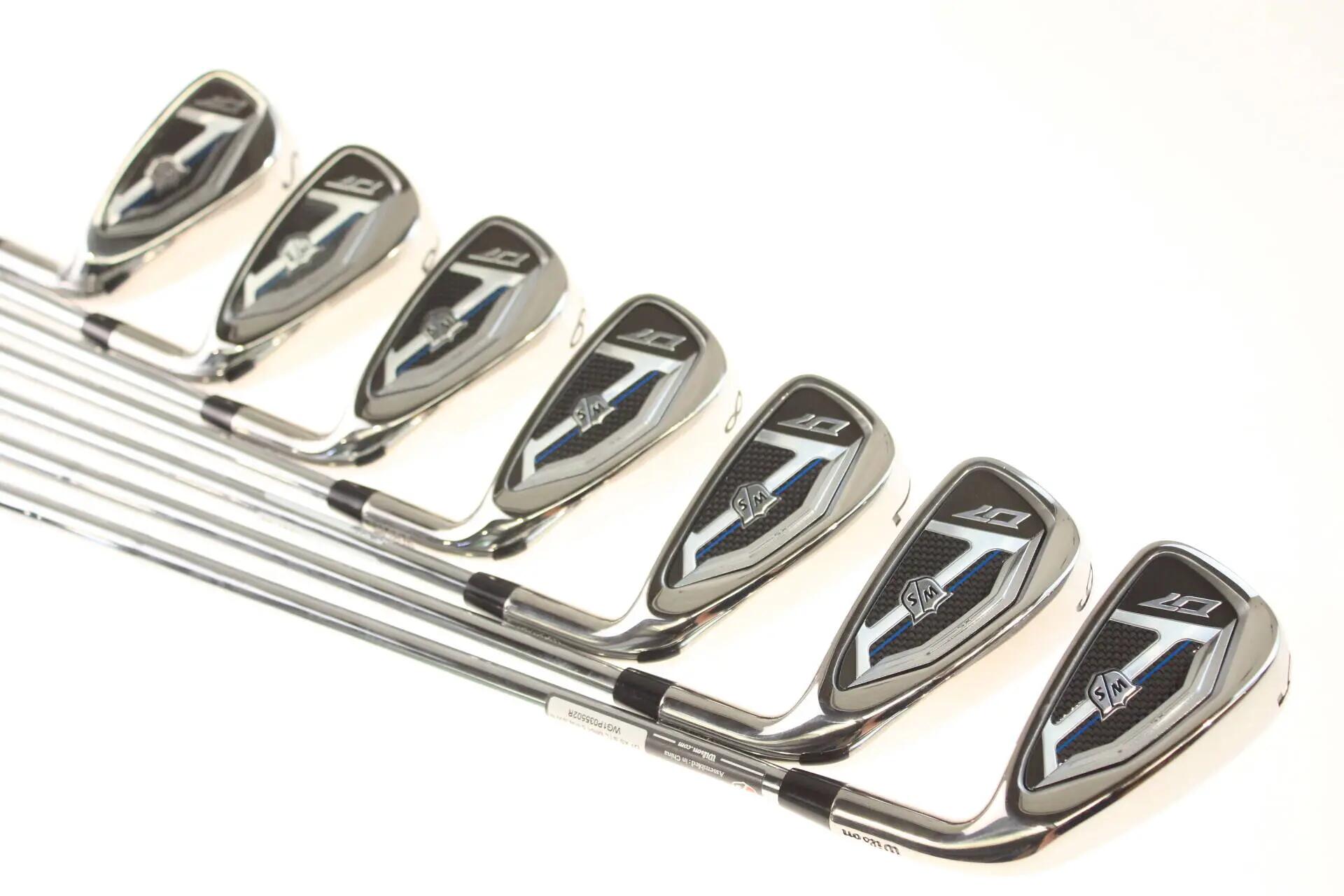 Seconde vie - Wilson D7 XS RH 5-PW-SW Iron Set - Very good 3/5
