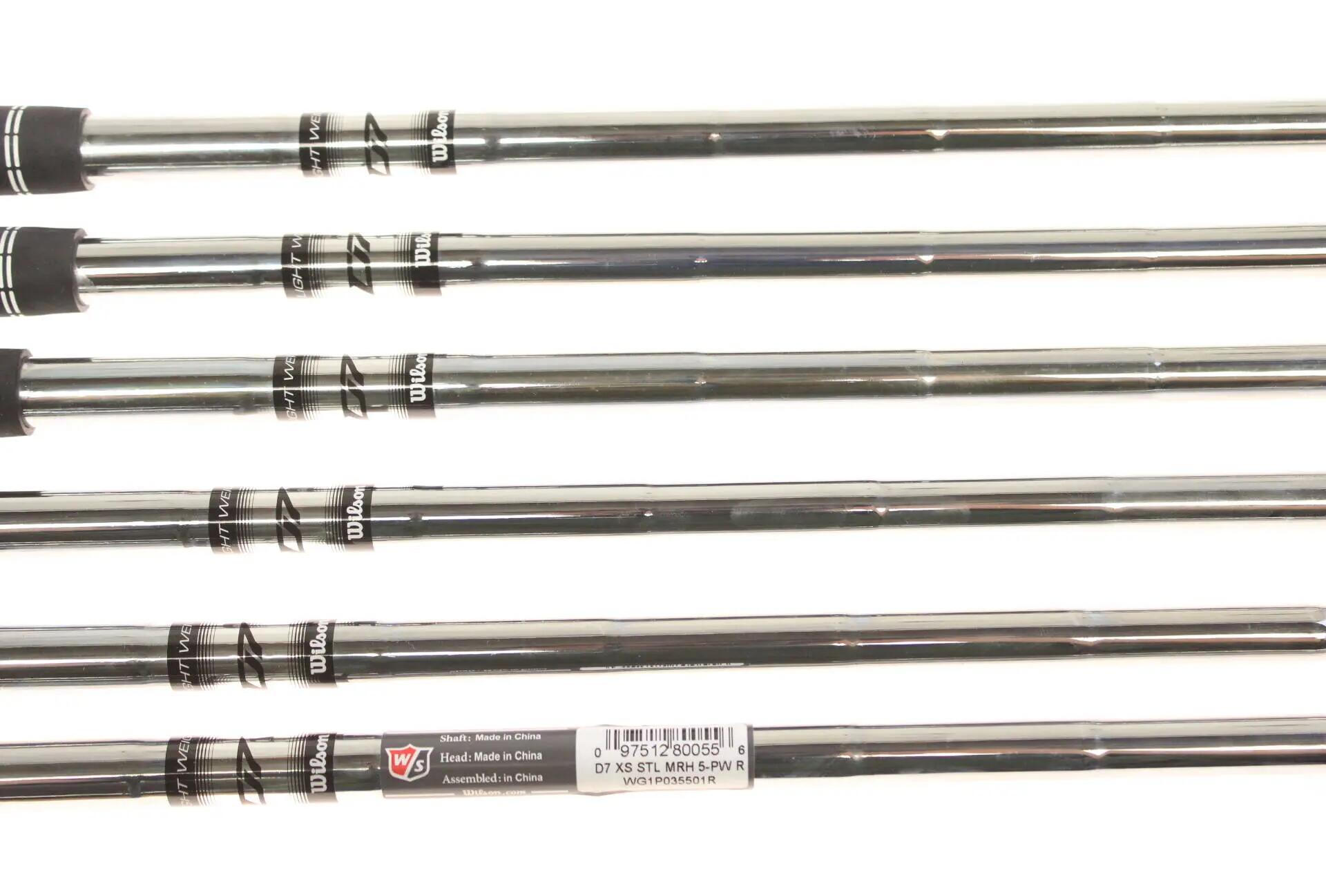 Seconde vie - Wilson D7 XS RH 5-PW Iron Set - Very good 4/5