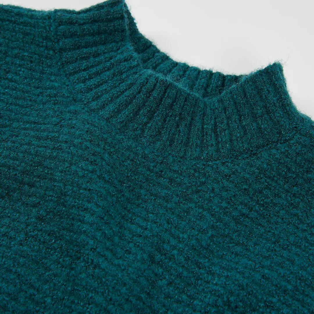 Jersey niña verde con estrella 3/4