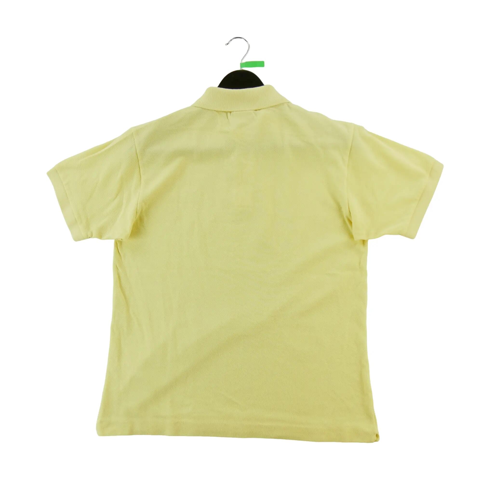 Segunda vida - Polo Lacoste homem mangas curtas amarelo - Em muito bom estado 3/5
