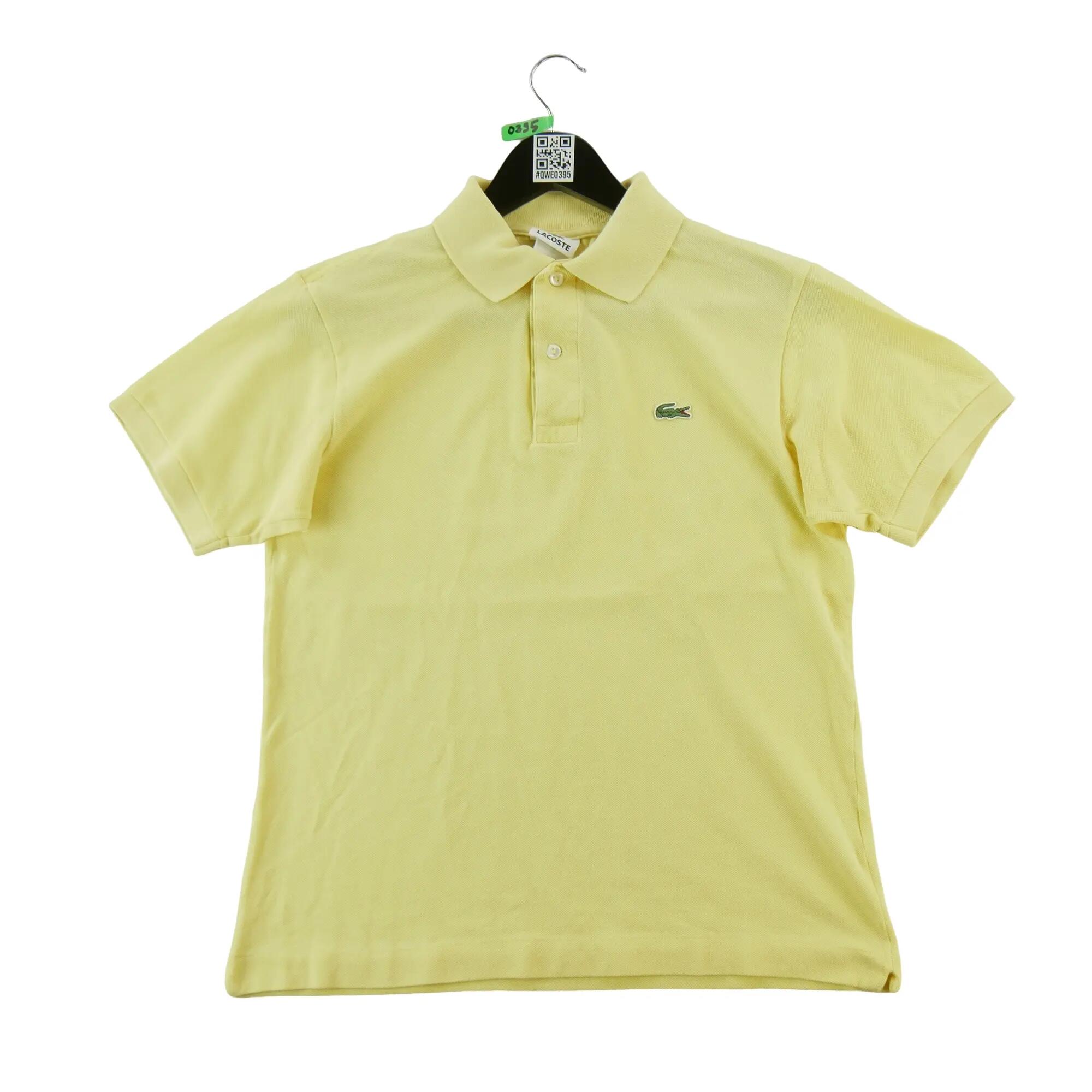 Segunda vida - Polo Lacoste homem mangas curtas amarelo - Em muito bom estado 2/5