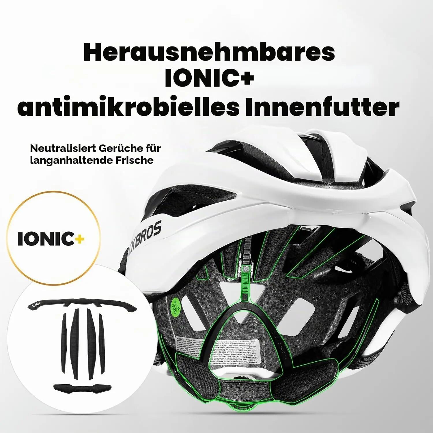 Fahrradhelm mit Magnetverschluss leicht verstellbar – für Damen & Herren 3/7