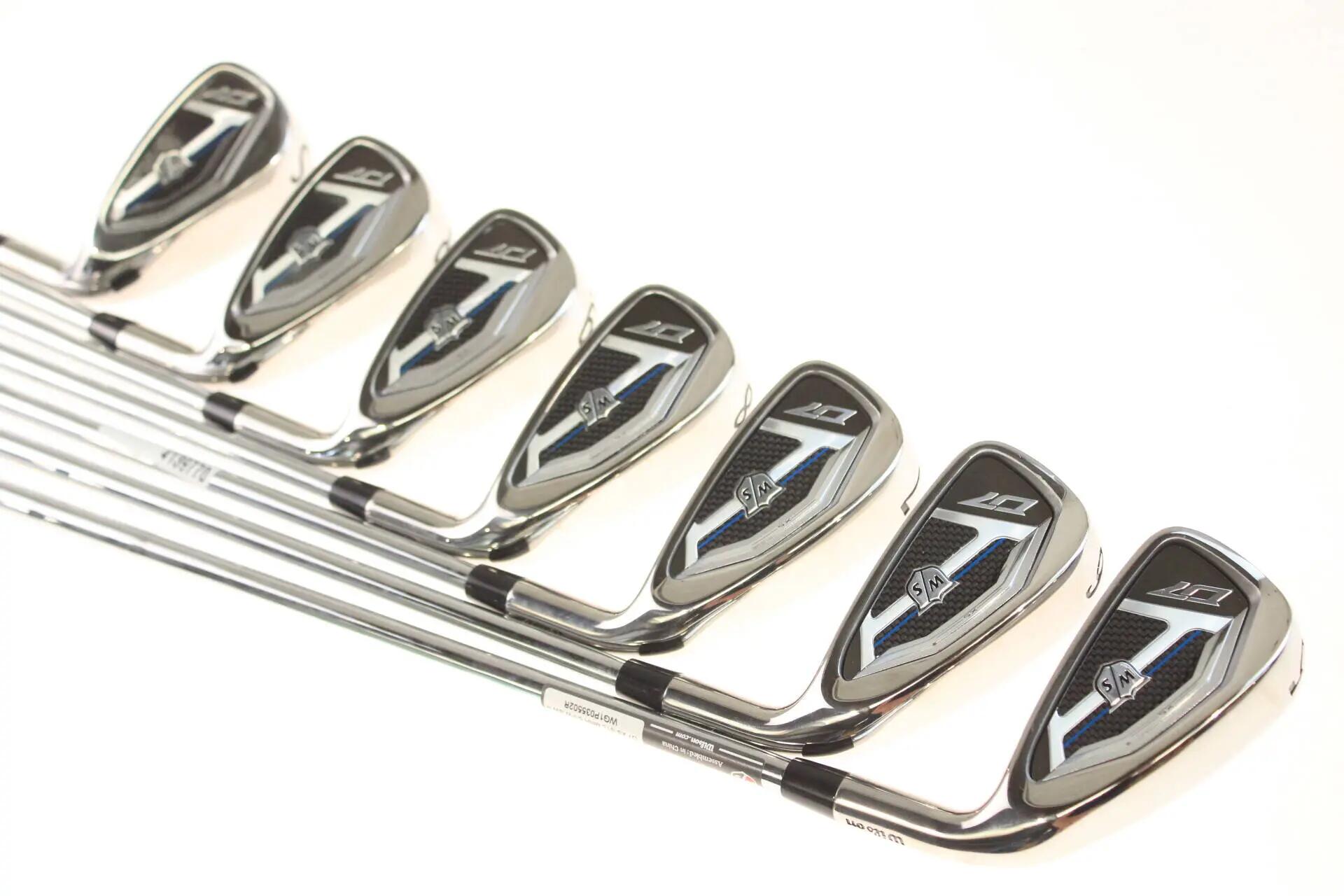Seconde vie - Wilson D7 XS RH 5-PW-SW Iron Set - Very good 3/5