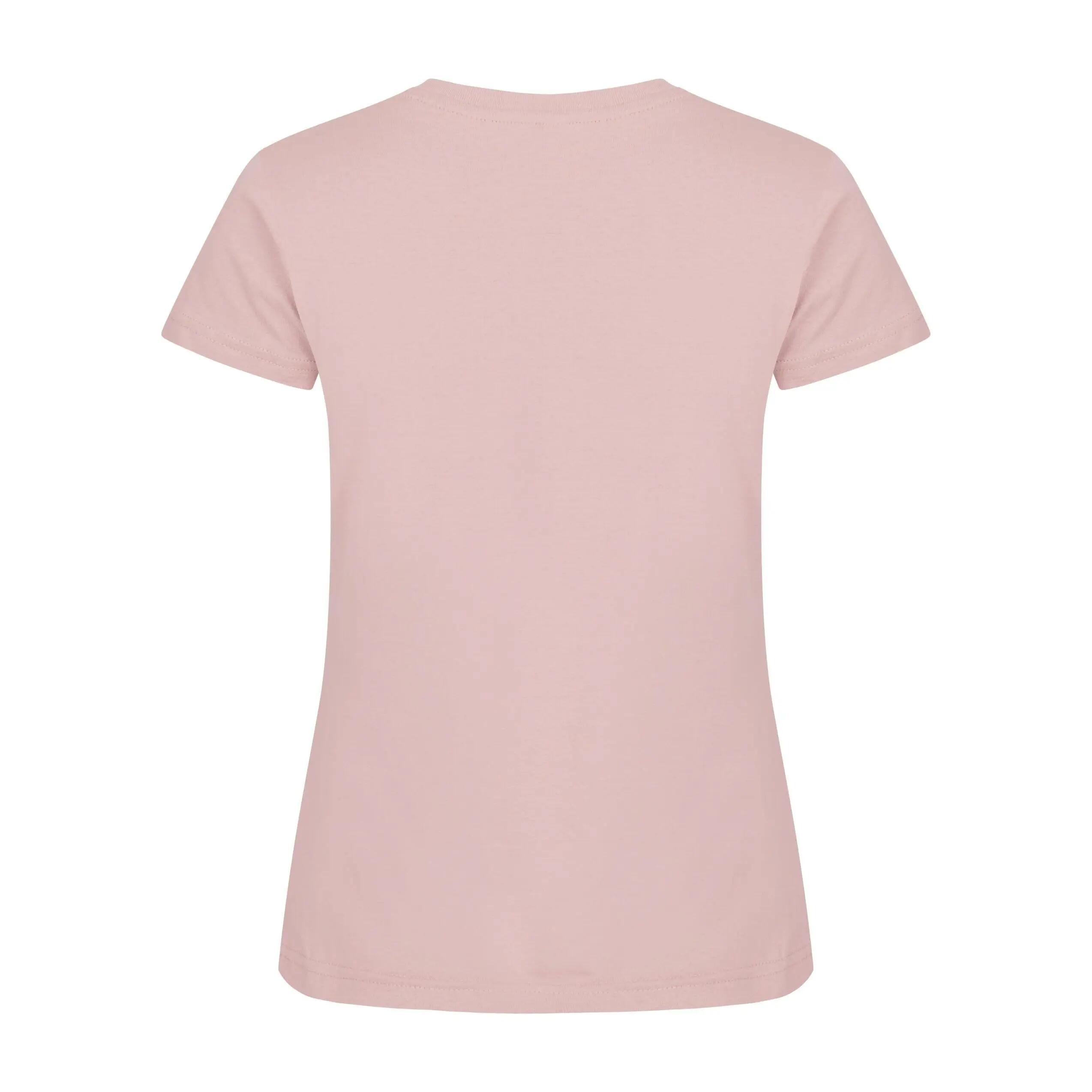 Womens/Ladies Plain TShirt (Candy Pink) 5/5