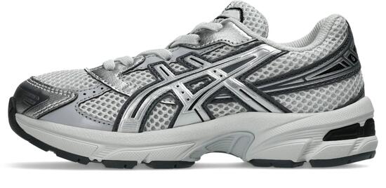 Chaussures de sport pour enfants ASICS GEL-1130 Porte-avions gris / argent pur