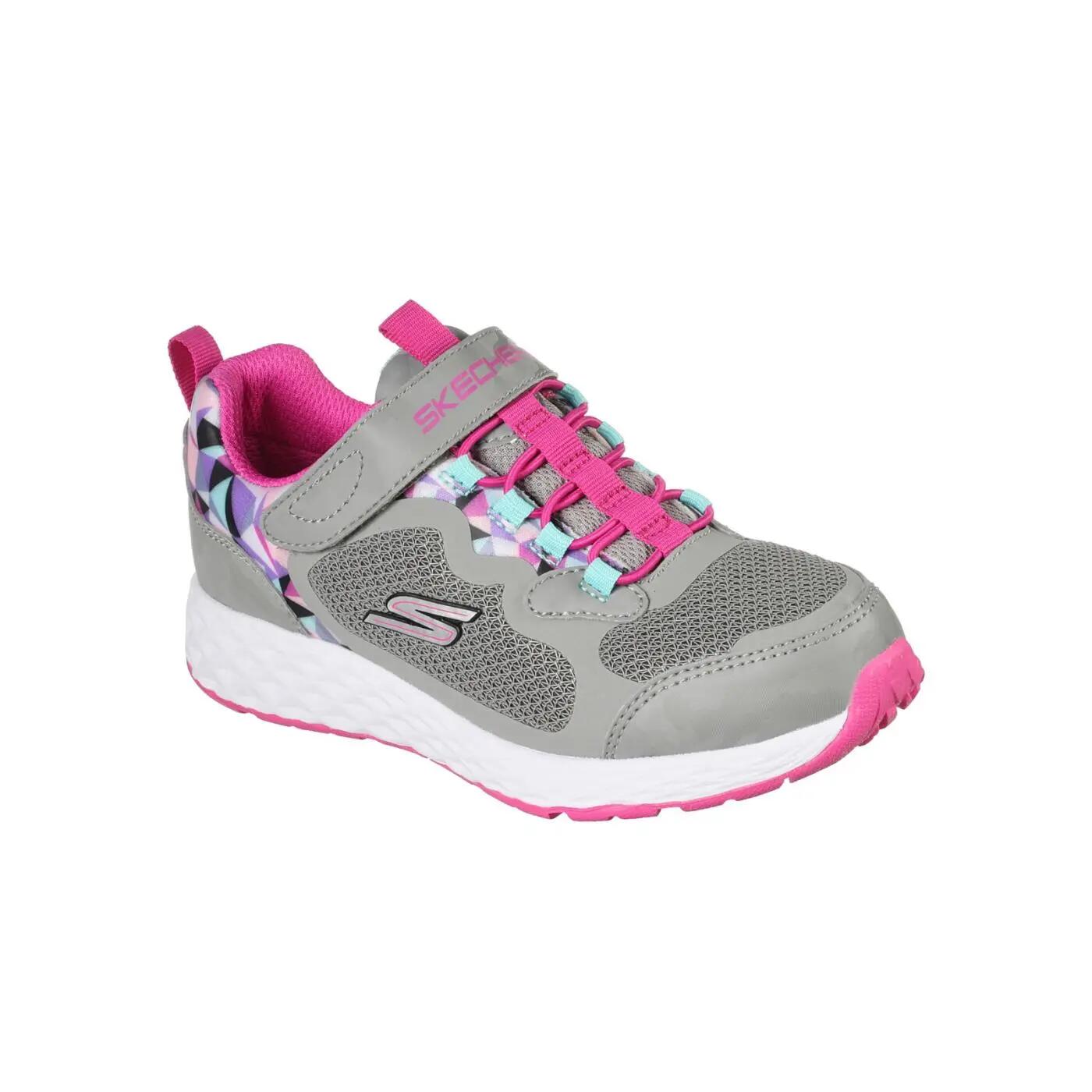 SKECHERS TREAD LITE Półbuty dla dziewczynki SKECHERS 302418L-GRY 30 2/5