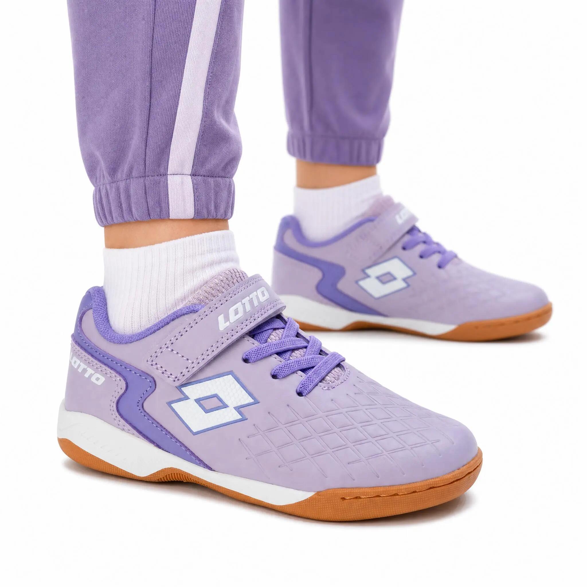 Buty dziecięce sportowe halowe na rzep Lotto DASHER K 6/6