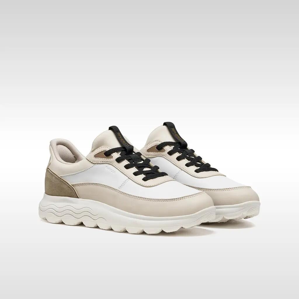 Baskets Femme SPHERICA PLUS WOMAN Blanc/Blanc Cassé 3/7