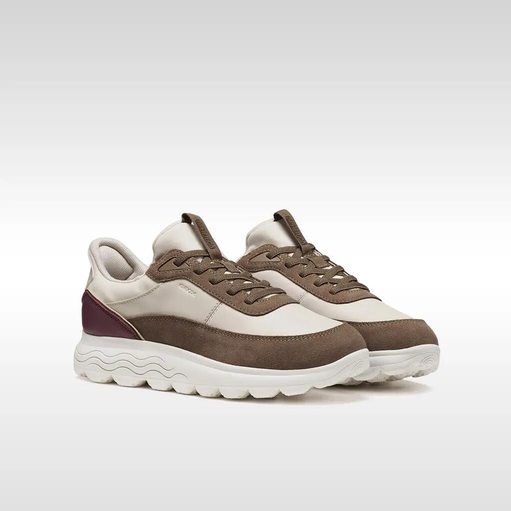 Baskets Femme SPHERICA PLUS WOMAN Beige/Taupe 3/7