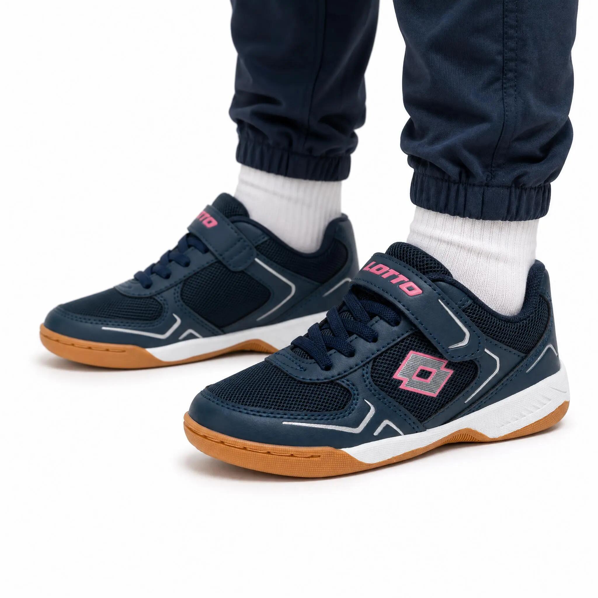 Buty dziecięce sportowe halowe na rzep  Lotto SKEYLA 5/5