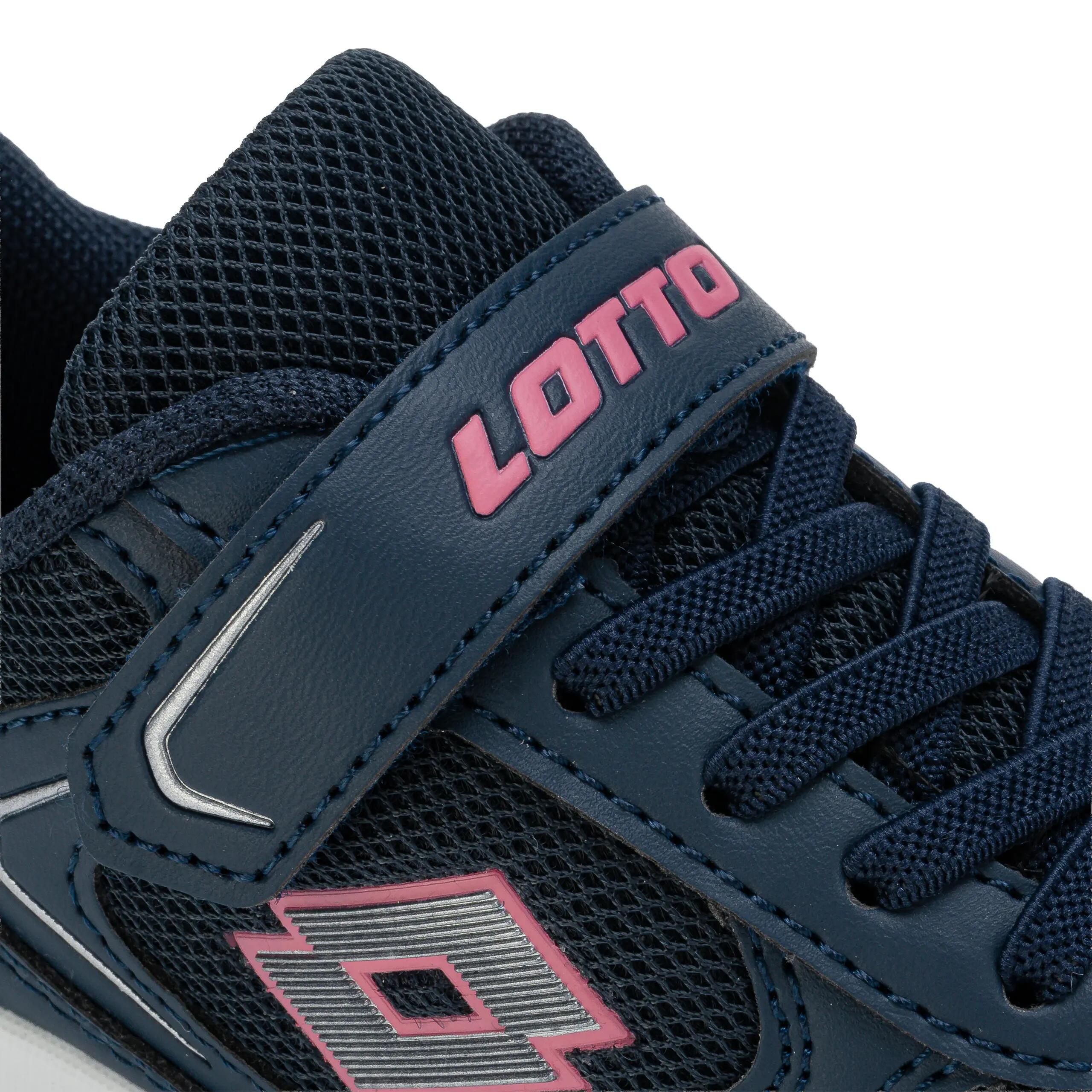 Buty dziecięce sportowe halowe na rzep  Lotto SKEYLA 3/5