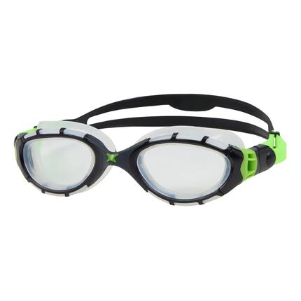 Lunettes de protection Zoggs Predator Flex - Gris / Bleu / Transparent