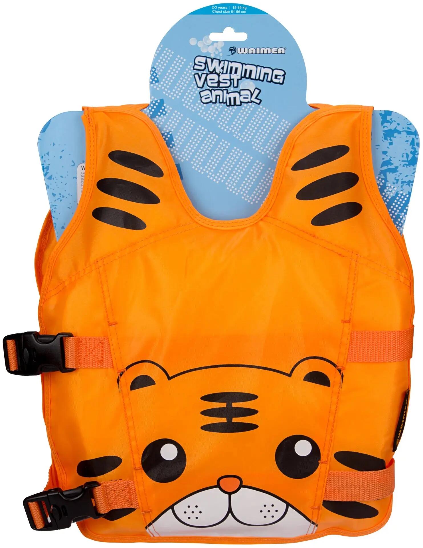 Chaleco salvavidas infantil animal - 2-3 años - 15-19 kg - Naranja 4/7