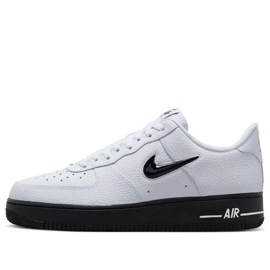Męskie buty sportowe NIKE AIR FORCE 1 '07 LOW JEWEL White / Black